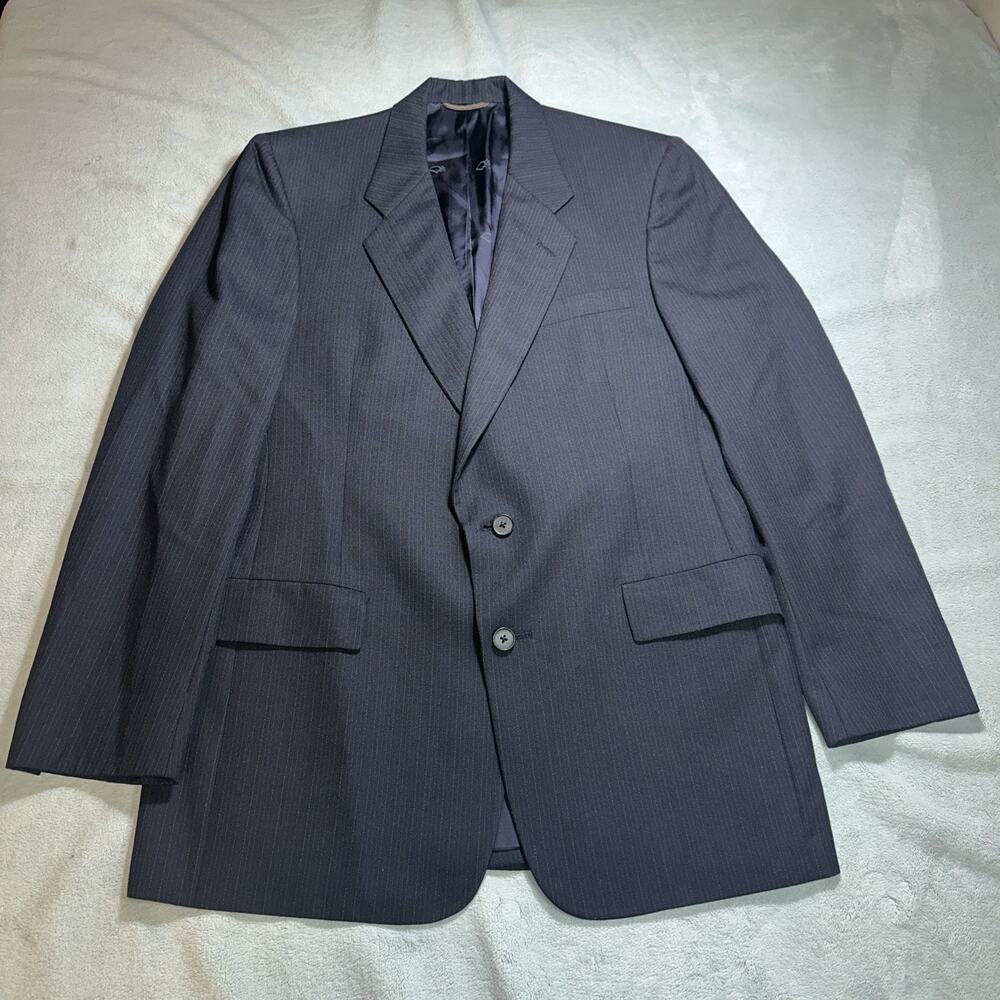 Y2k 2000s Christian Dior Wool Blazer Jacket Medium Single Breasted Formal Coat